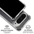 Black Carbon Fiber Specialty Texture Material Google Pixel 10 Pro XL Clear Case